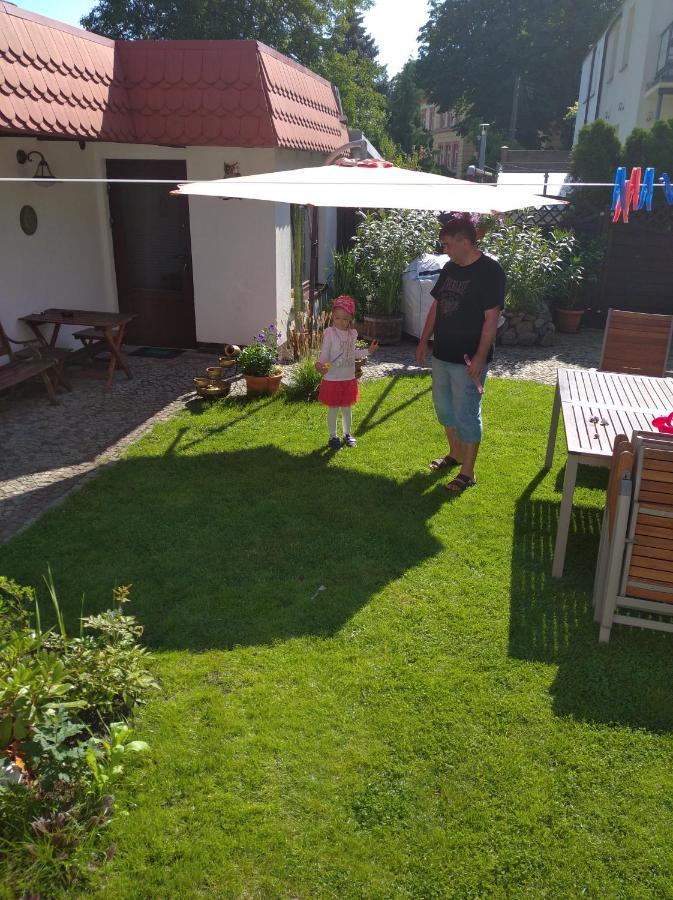 Ferienwohnung Pokoje Pod Zaglami Swinemünde Exterior foto